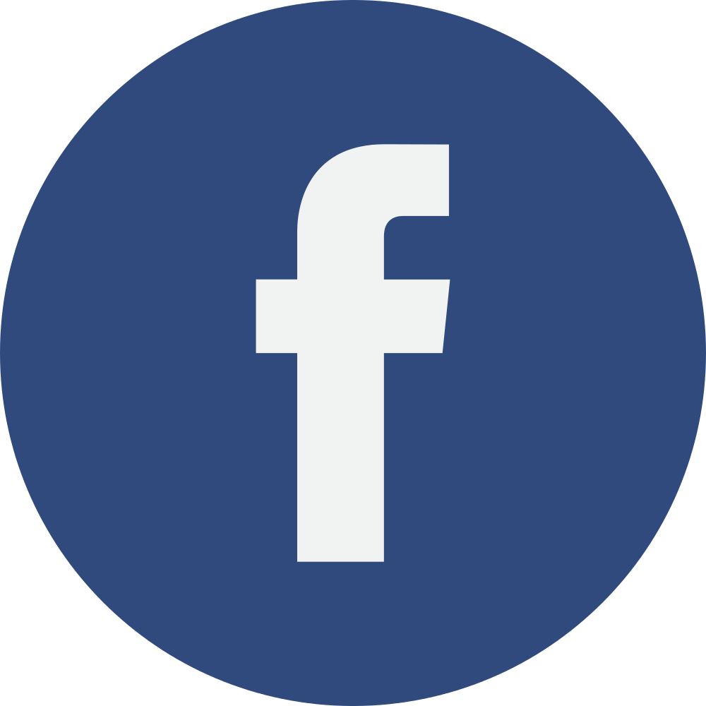 Facebook Logo - Facebook Png Logo Circle Clipart (1000x1000), Png Download