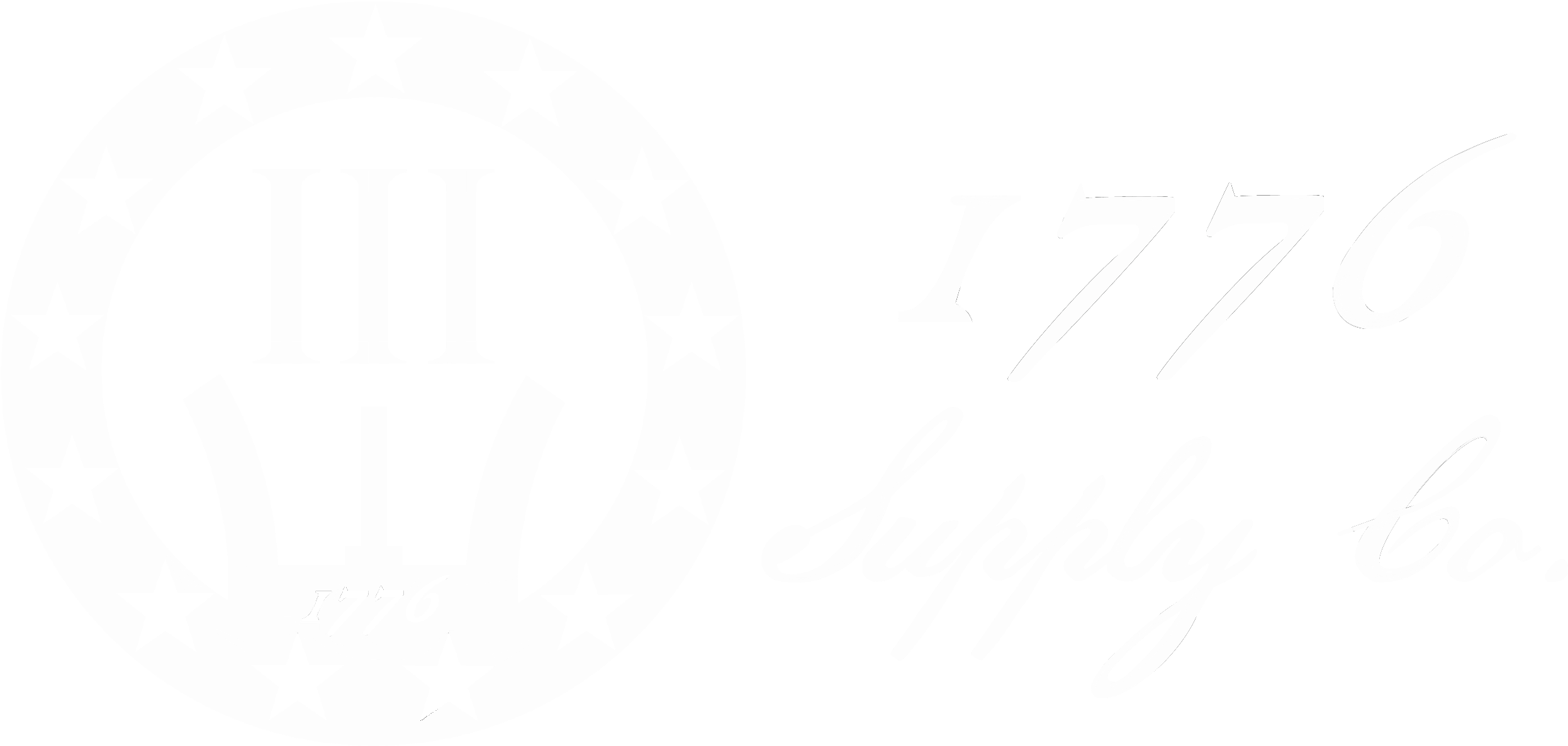 "keeping The 2nd, One Build At A Time" - 1776 Supply Co Clipart (2560x1224), Png Download