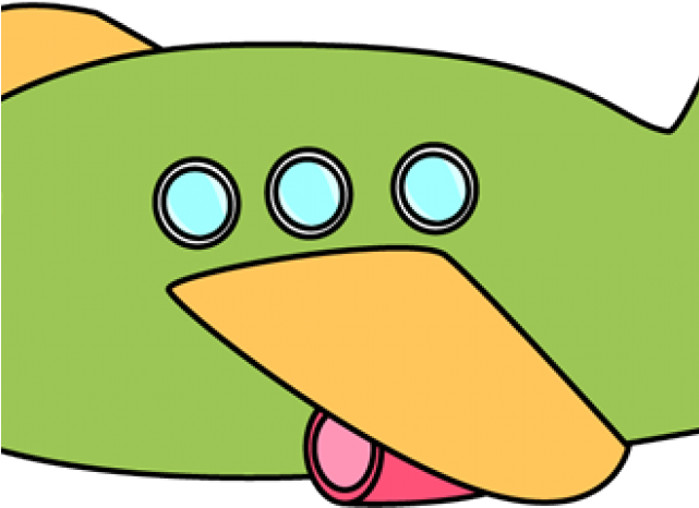 Cute Airplane Clipart - Cute Airplane Clipart Png Transparent Png (640x480), Png Download