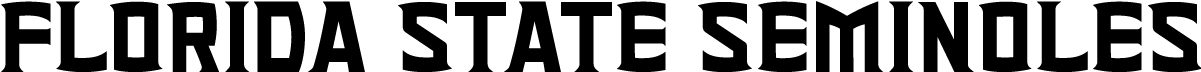 Florida State Nike Font Clipart (1200x300), Png Download