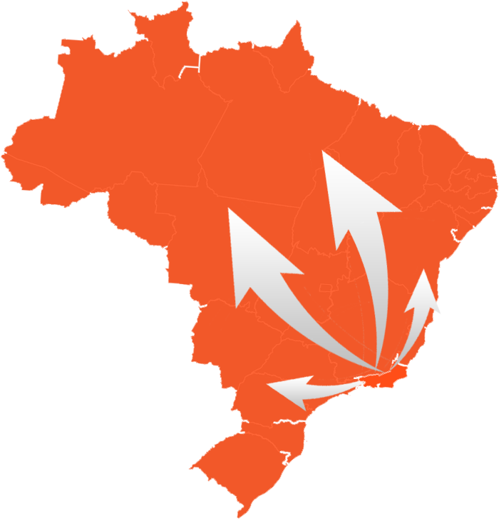 Brazil Map Outline , Png Download - Brazil Map Clipart (700x727), Png Download