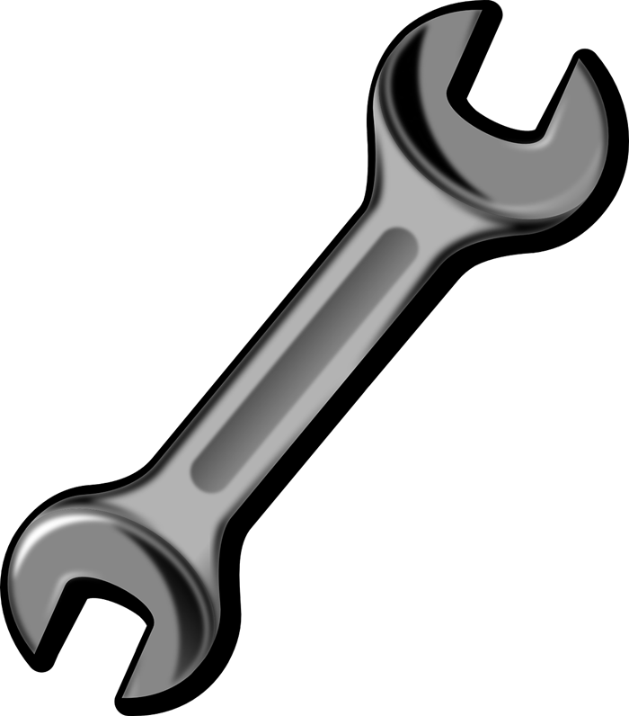 Free Image On Pixabay Tools Spanner Mechanic Ⓒ - Tools Clip Art - Png Download (633x720), Png Download
