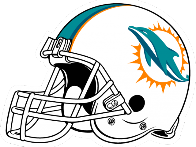 Helmet Clipart Miami Dolphins - Dallas Cowboys Helmet Drawing - Png Download (640x480), Png Download