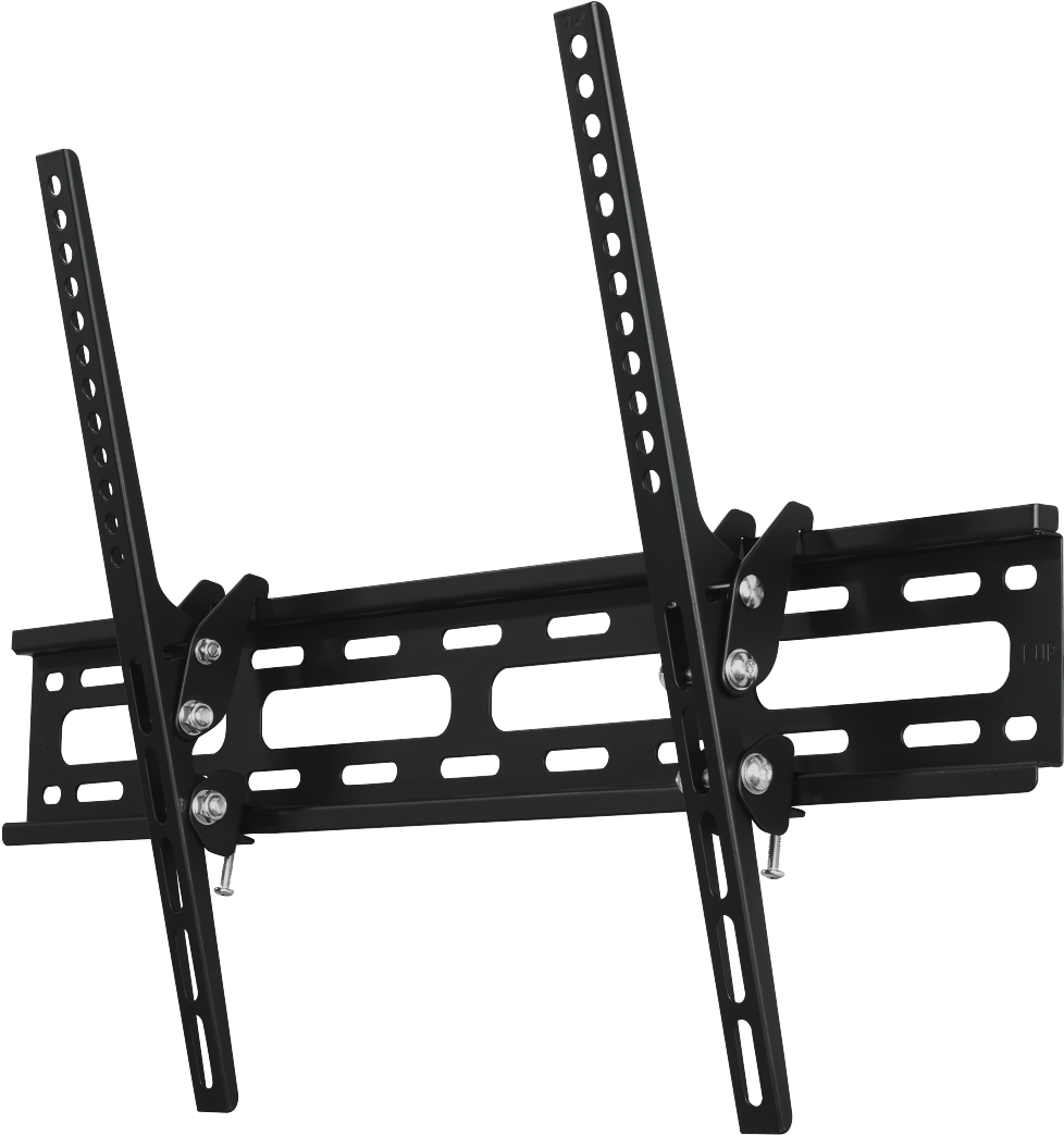 Tilt Tv Wall Bracket, 3 Stars, 165 Cm , Black - Držák Na Tv Vesa Clipart (978x1043), Png Download