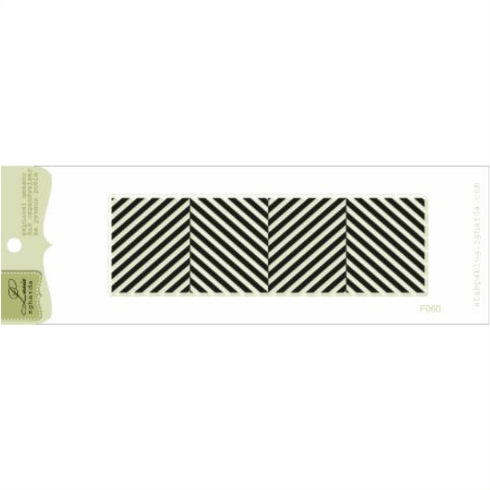 {f060} Stamp "diagonal Stripes" - Nail Care Clipart (1000x1000), Png Download