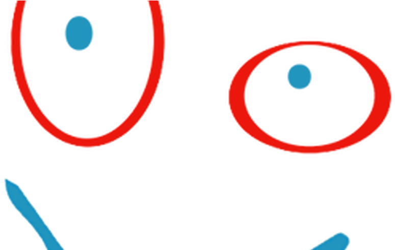 Awesome Face Ico - Circle Clipart (800x491), Png Download