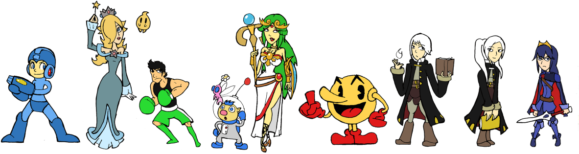 That 8 Bit Guy - Cartoon Clipart (1280x344), Png Download