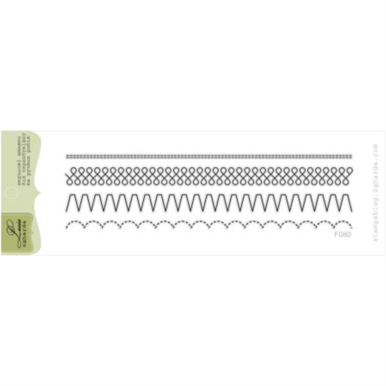 {f080} Stamp Set "sewing Stitches" - Electronics Clipart (781x780), Png Download