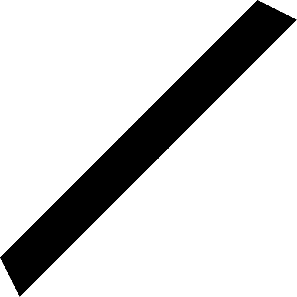 Diagonal Png - Missile Clipart Black And White Transparent Png (980x980), Png Download