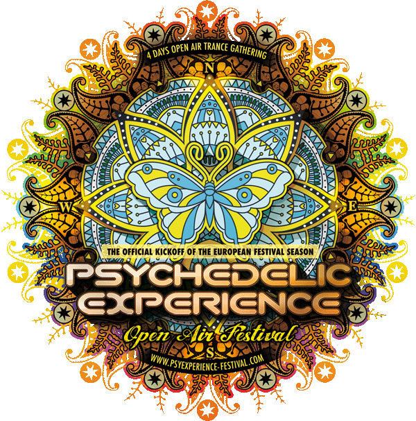 Line Up Psychedelic Experience Clipart (600x607), Png Download