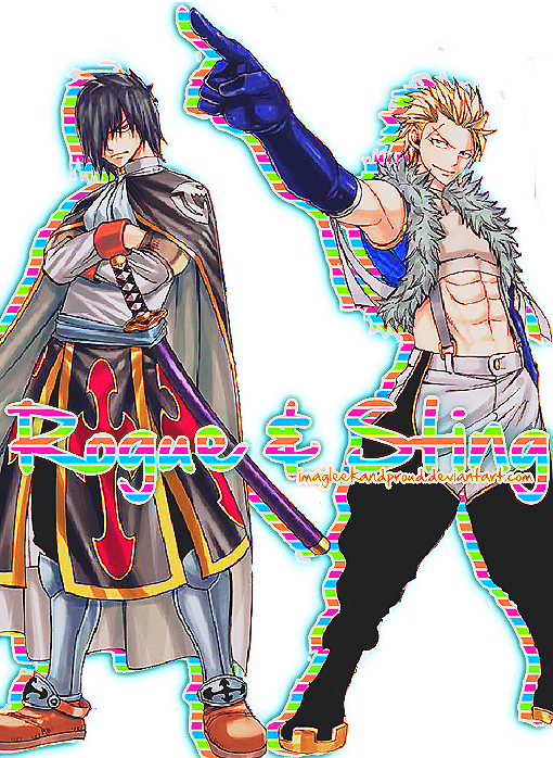 Sting Eucliffe & Rogue Cheney Images Sting Eucliffe - Sting Y Rogue Png Clipart (510x698), Png Download