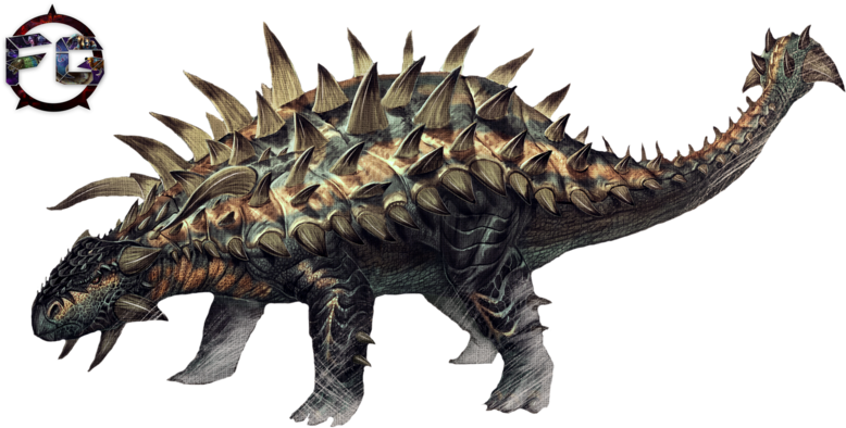 Ankylosaurus Ark Clipart (800x400), Png Download