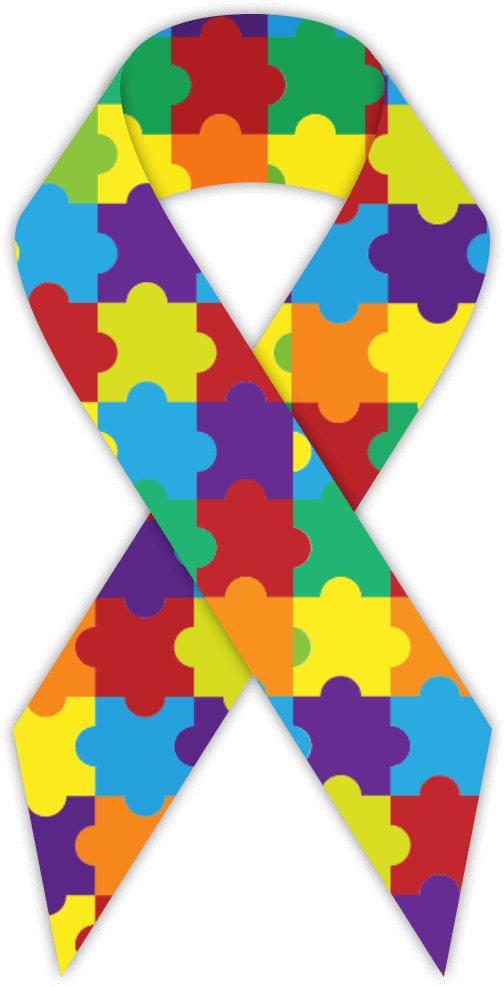 Png - Autism Awareness Logo Png Clipart (593x1000), Png Download