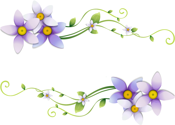 Diseños De Flores Para Decorar Clipart (754x528), Png Download