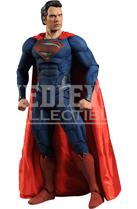 Man Of Steel Large Superman Action Figure - Superman Clipart (702x702), Png Download