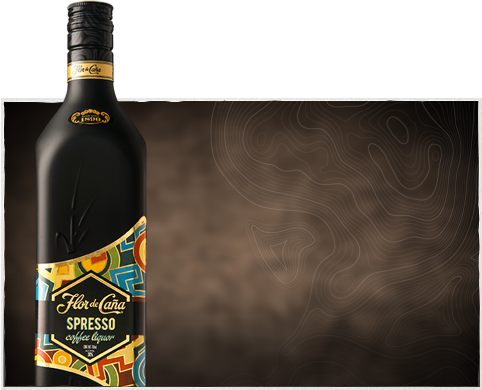 Flor De Caña 7 Year Spresso - Flor De Cana Spresso Clipart (971x796), Png Download