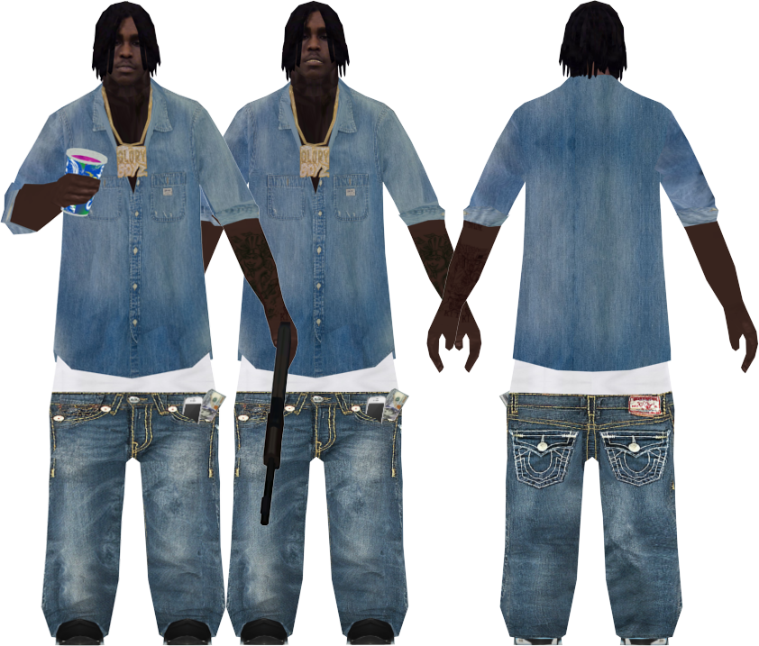 [fnd] Chief Keef Clipart (842x717), Png Download