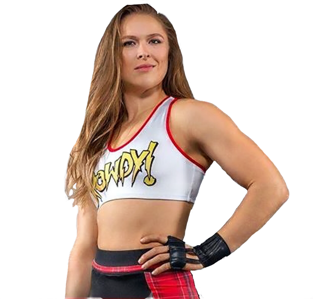 #rondarousey #wwe #randerbyme #freetoedit - Girl Clipart (1024x977), Png Download