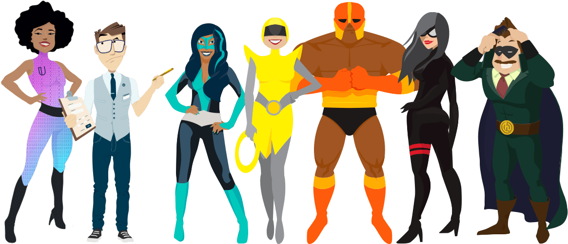 Which Wpmu Dev Hero Are You - Illustration Clipart (1200x504), Png Download