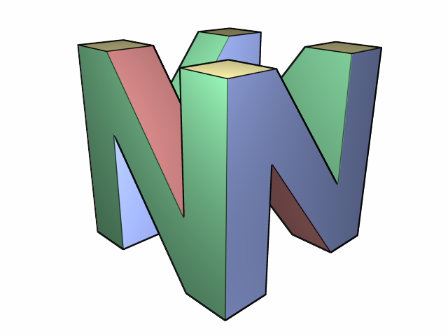 N64 Logo - N64 Clipart (640x480), Png Download