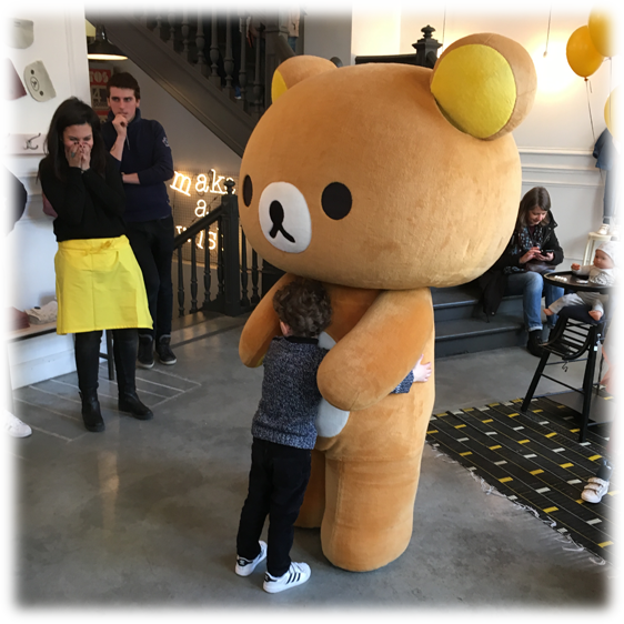 Rilakkuma Copyright - Mascot Clipart (562x562), Png Download