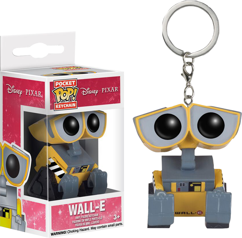 Wall-e - Funko Pop Llavero Wall E Clipart (843x829), Png Download