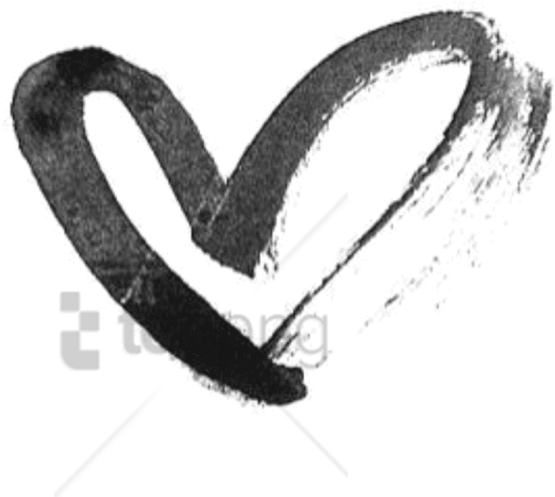 Free Png Heart Png Image With Transparent Background - Heart Drawing Tumblr Png Clipart (851x687), Png Download