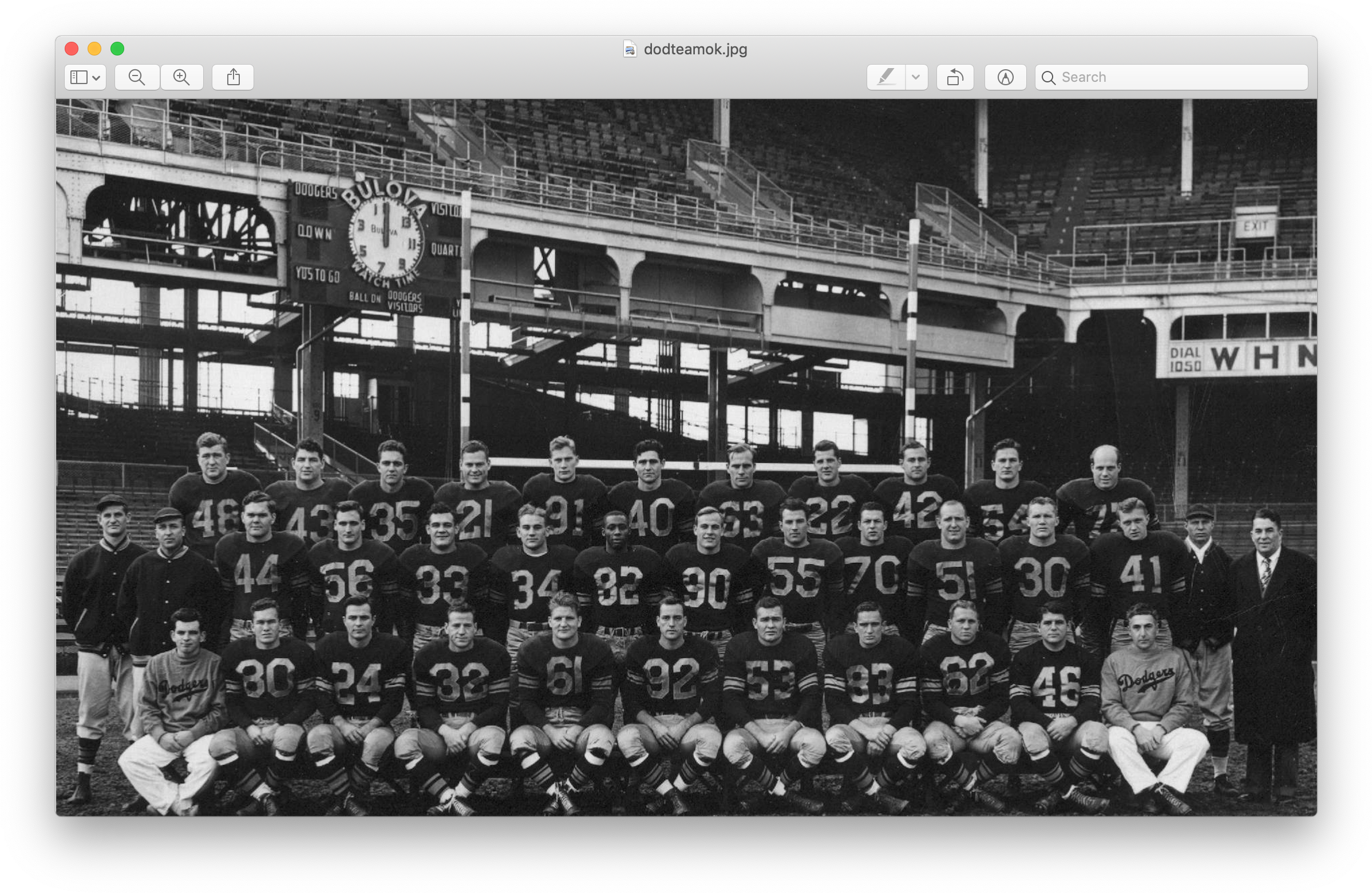 Dodgers Team - Crew Clipart (2428x1588), Png Download