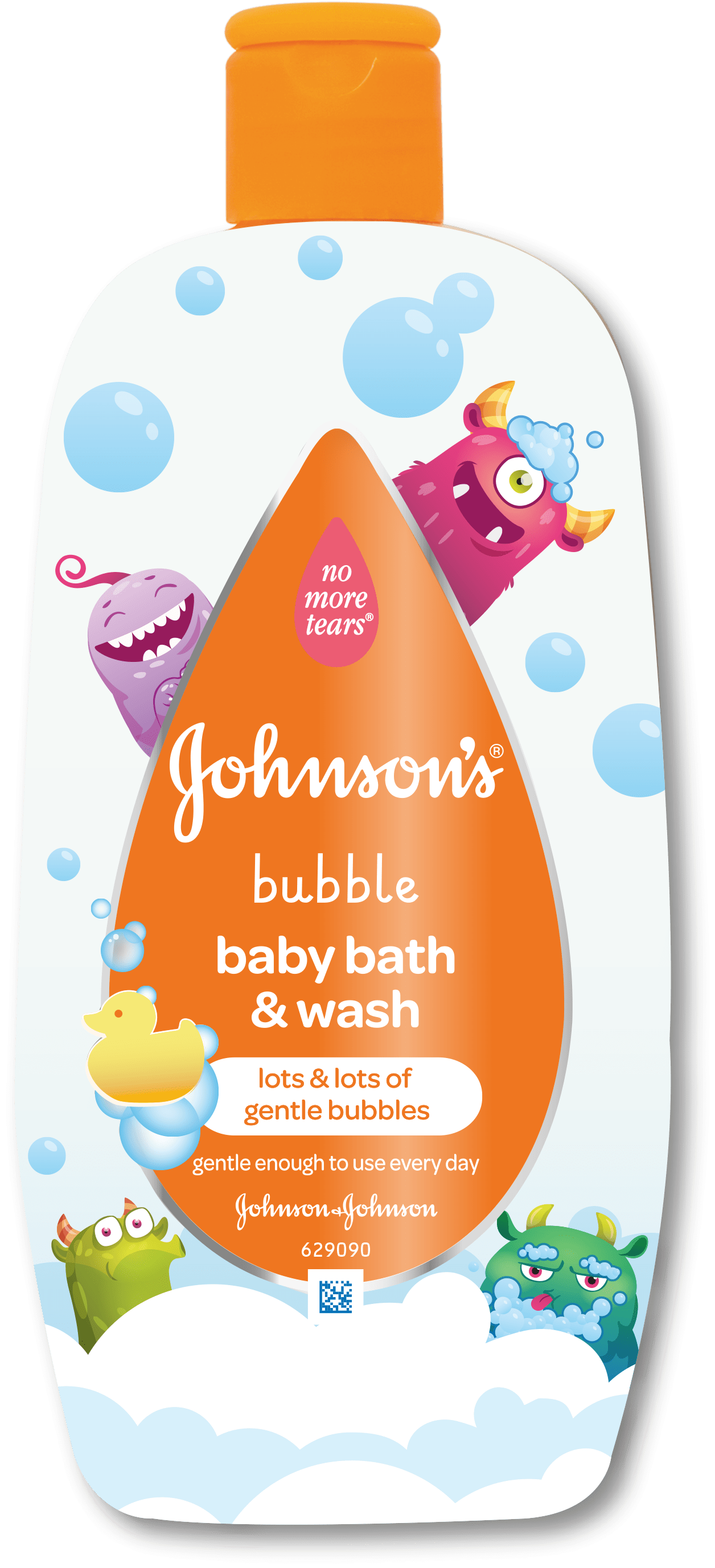 When Johnson's® Bubble Baby Bath & Wash Comes Into - Johnson And Johnson Clipart (1480x2996), Png Download