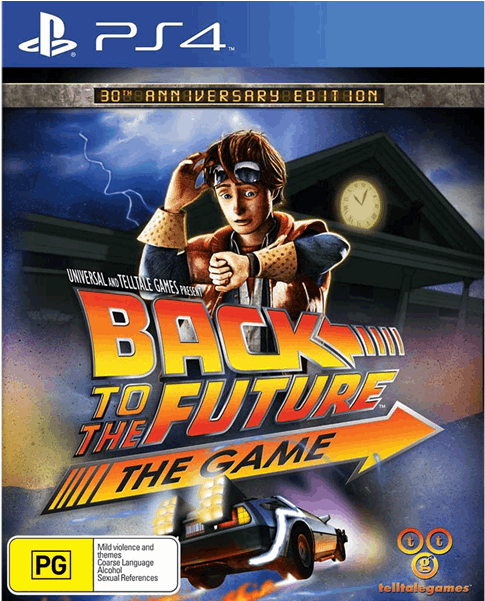 Back To The Future - Back To The Future The Game 30th Anniversary Edition Clipart (600x600), Png Download