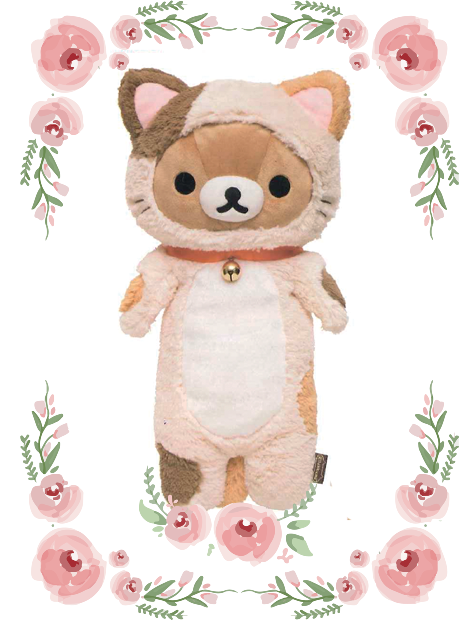 Cat Logo Digital - Rilakkuma Kitten Clipart (960x1242), Png Download