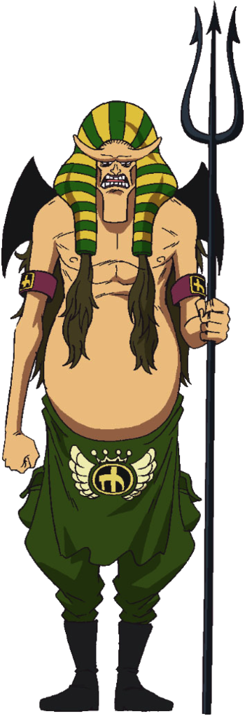 Chapter 526 , Episode 422 (anime) - One Piece Hannyabal Clipart (350x1021), Png Download