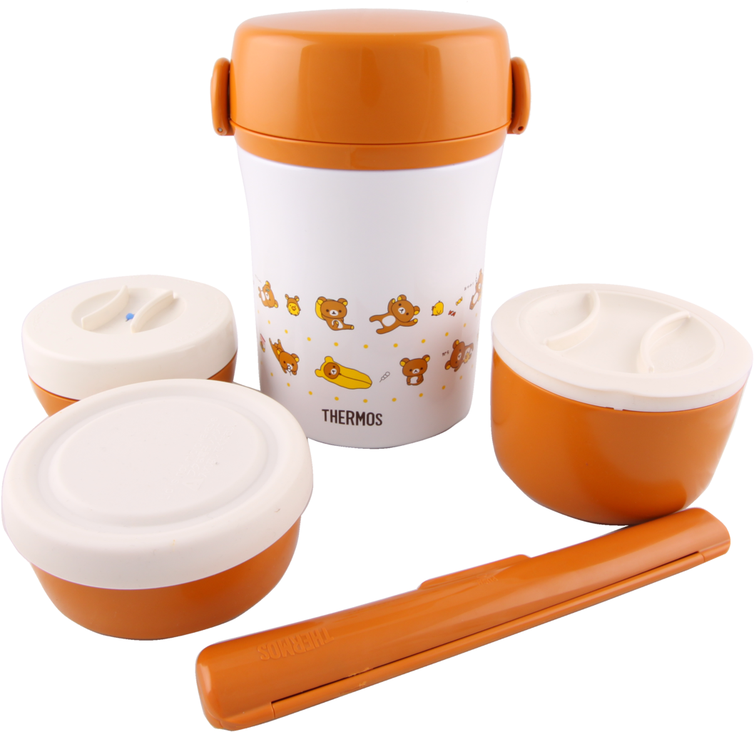 Rilakkuma 800ml Vacuum Insulated Food Jar - Toy Clipart (1200x1200), Png Download