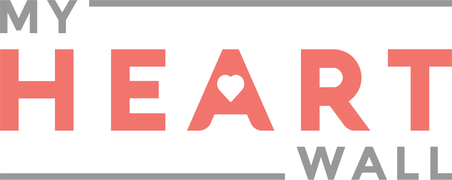 Logo - My Heart Wall Clipart (1546x618), Png Download