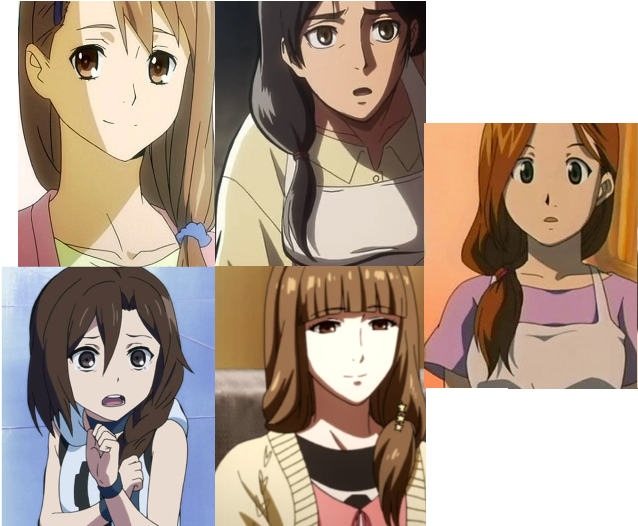 “ah Yes, The Famous Dead Anime-mom Hairstyle - Hairstyle Of The Dead Clipart (649x548), Png Download