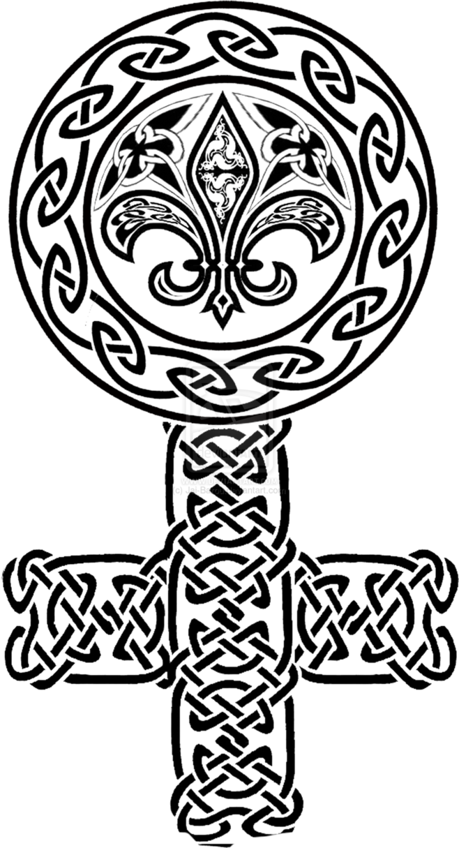 Tattoo's For Prince Symbol Tribal Tattoo - Prince Clipart (658x1215), Png Download