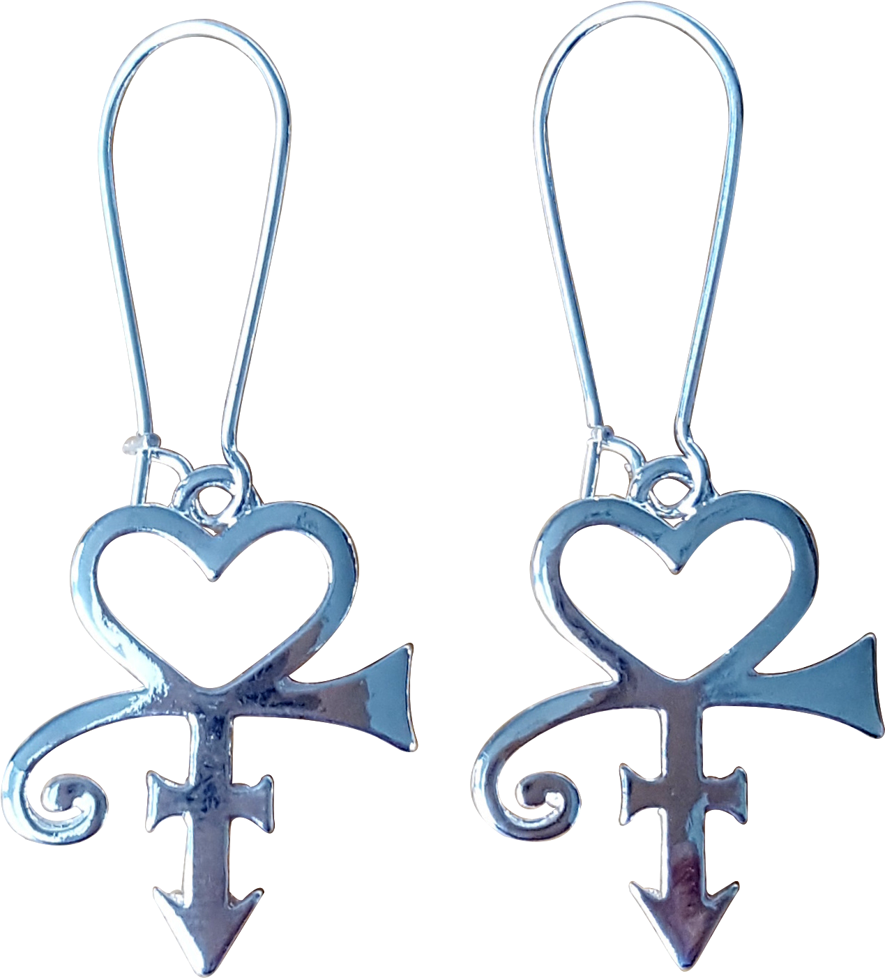 Download Download Prince Love Symbol Earrings, Very Cute - Earrings ...