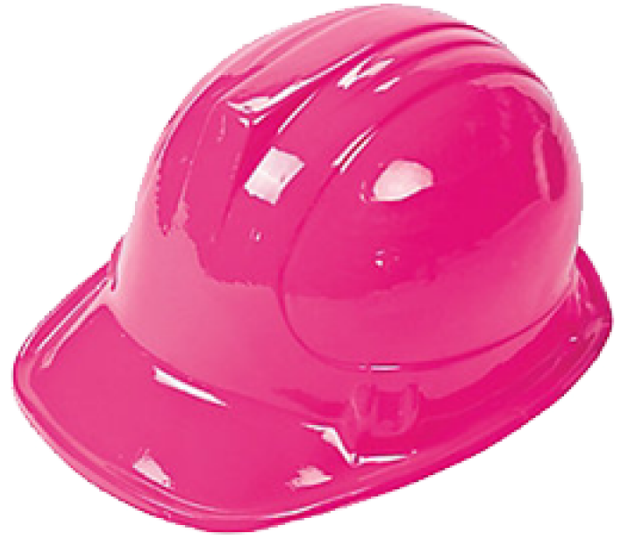 Pink Construction Hats - Pink Construction Helmet Clipart (800x800), Png Download