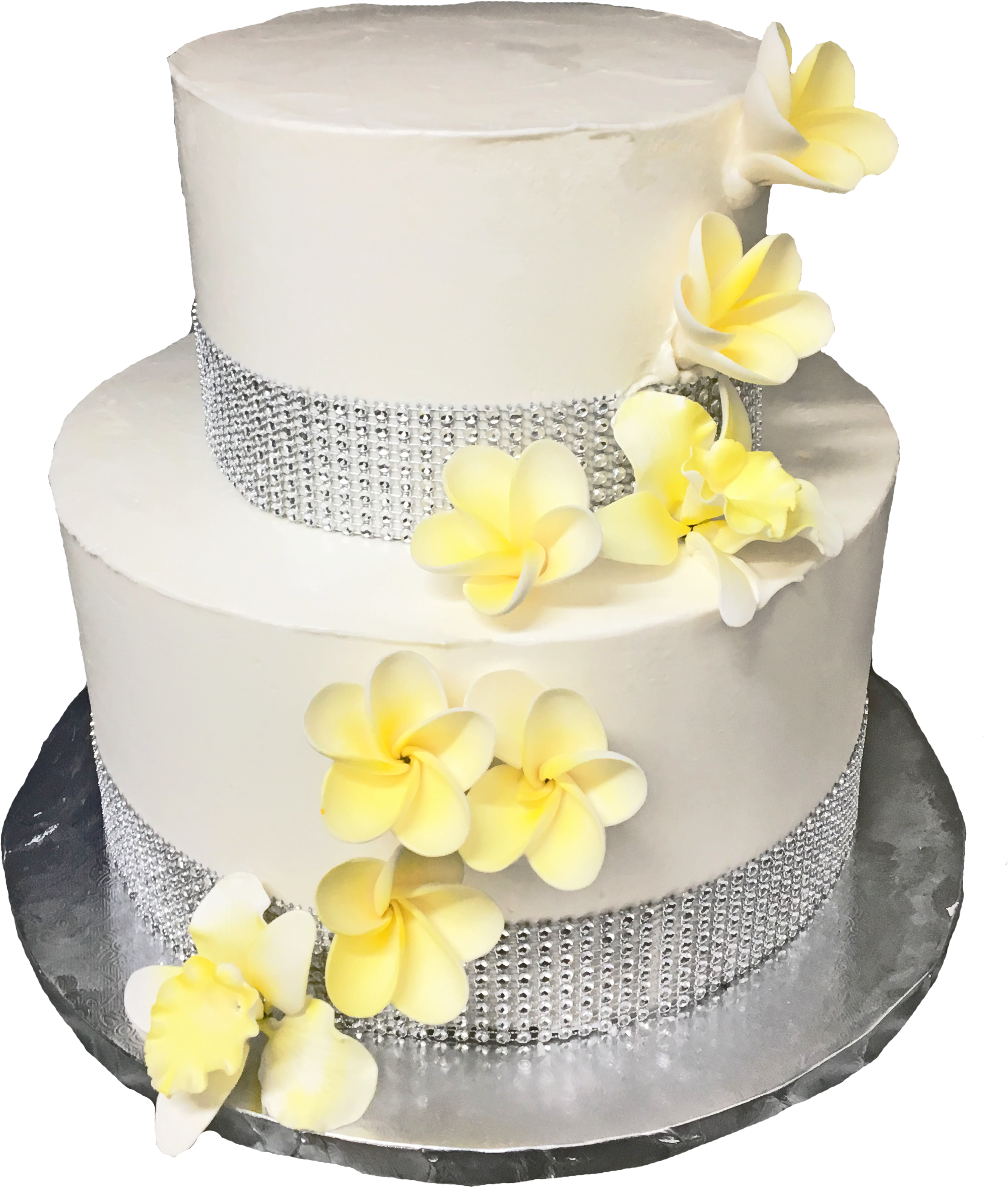 Plumeria Cake - Birthday Cake Clipart (2514x2640), Png Download