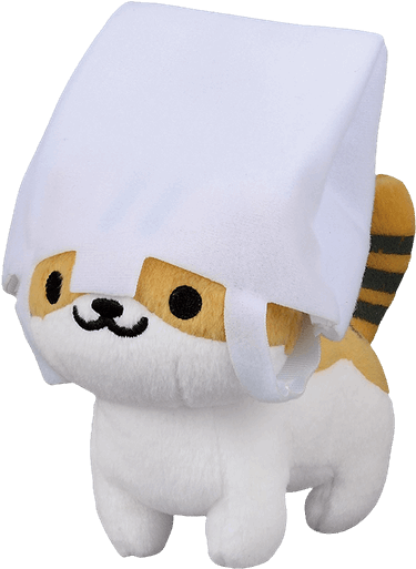 Breezy With Bag 6" Plush - Plush Neko Atsume Toys Clipart (600x600), Png Download