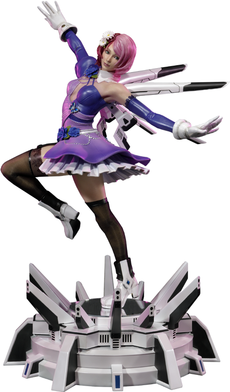 Alisa Bosconovitch - Tekken Statue Clipart (480x809), Png Download