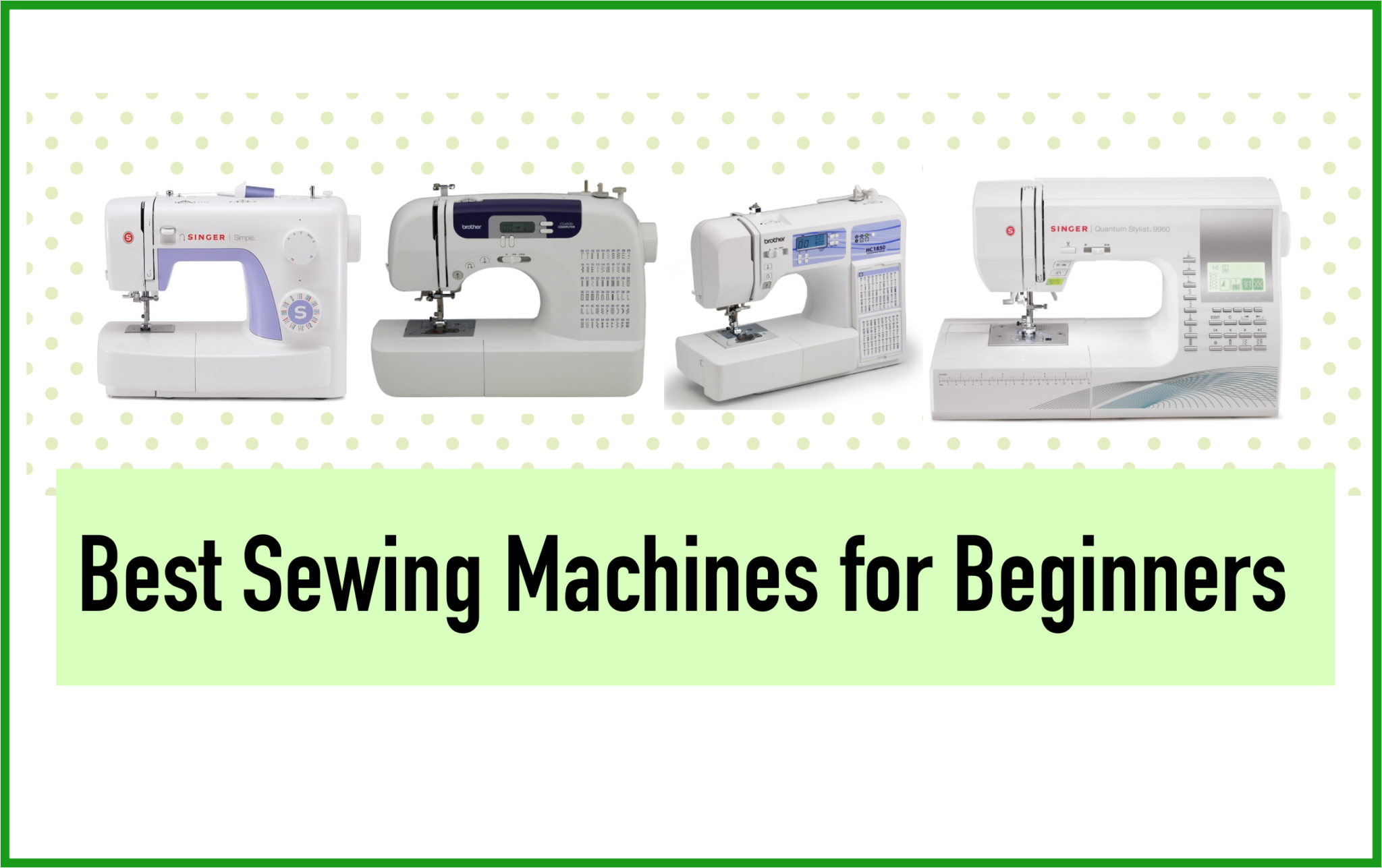 Best Sewing Machines For Beginners 2019 - Machine Tool Clipart (2048x1287), Png Download