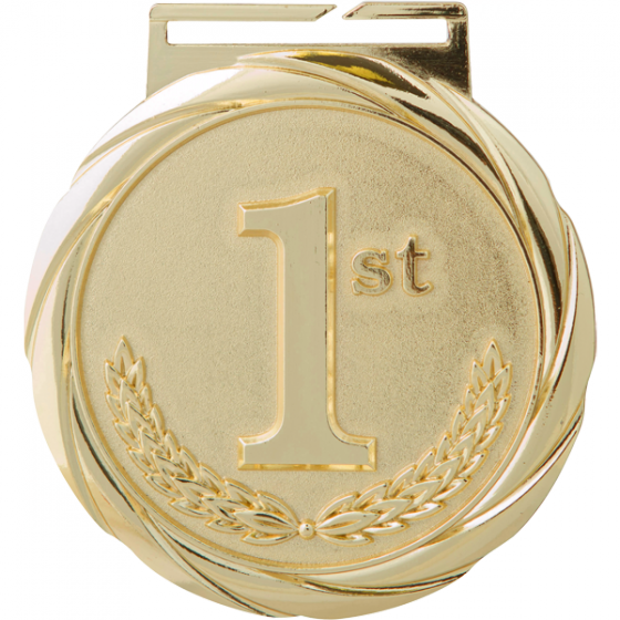 Olympic First Place Medal Clipart (560x560), Png Download