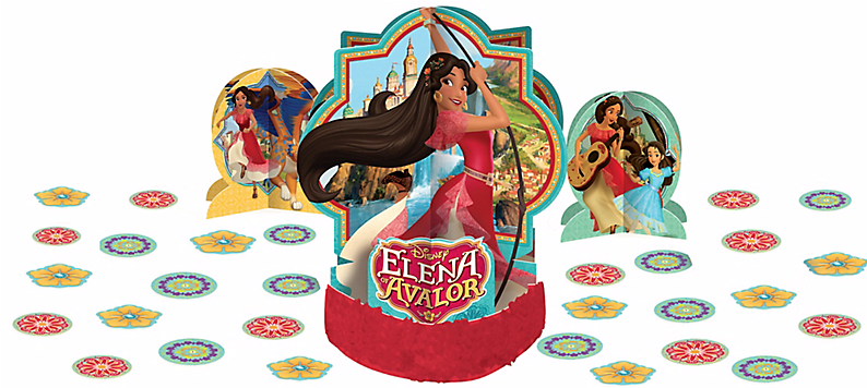 Princess Elena Of Avalor Table Decorating Kit~girls - Elena De Avalor Center Piece Clipart (793x547), Png Download