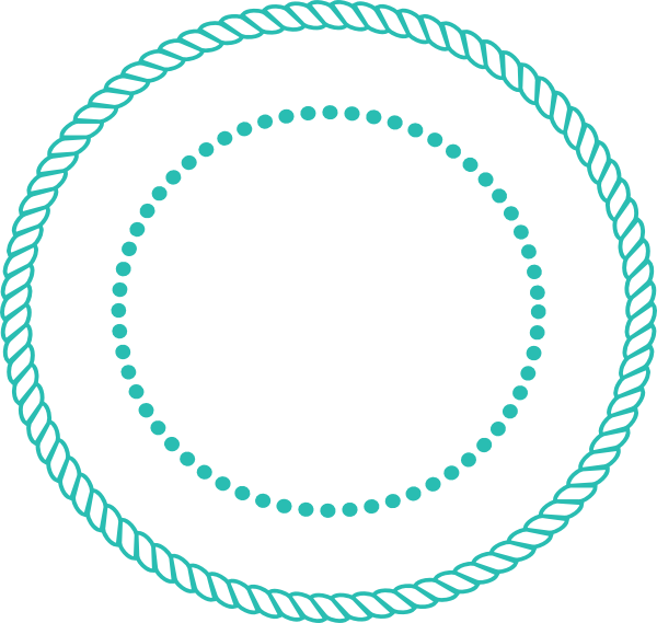 600 X 569 5 - Circle Rope Border Vector Clipart (600x569), Png Download