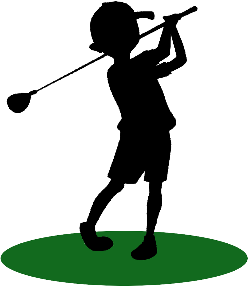 See Here Golf Clip Art Free Downloads - Golf Kid Png Transparent Png (795x918), Png Download