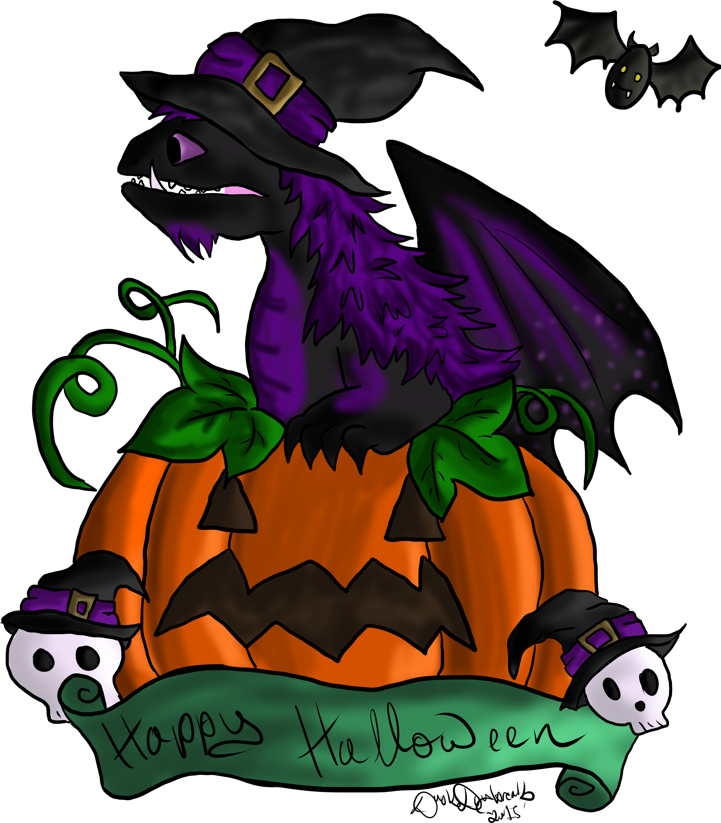 Dragon Clipart Purple - Png Download (2511x2864), Png Download