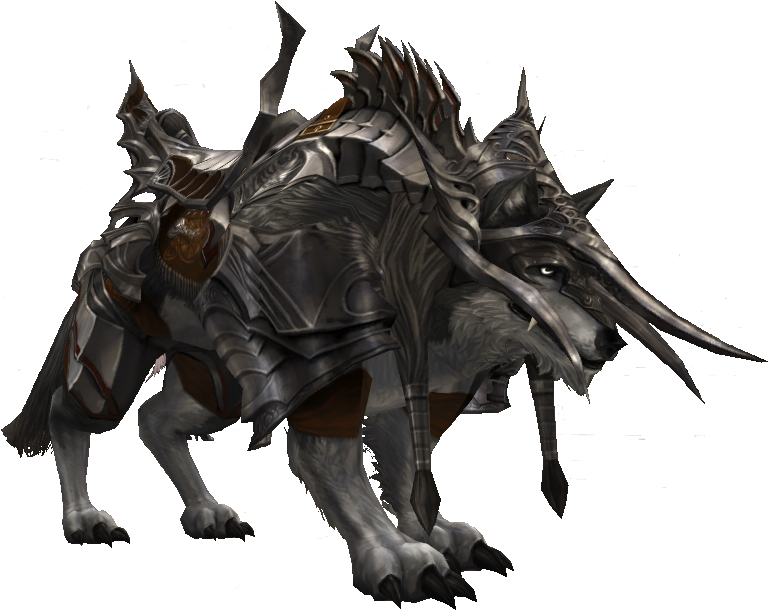 Dire Wolf In Armor Clipart (787x623), Png Download