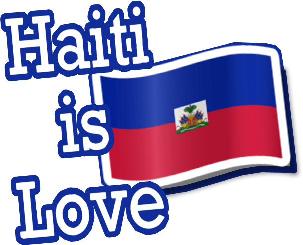 Haitiislove Sticker - Flag Clipart (1024x1024), Png Download