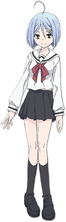 Anime Characters Png - Anime Trinity Seven Characters Clipart (360x960), Png Download